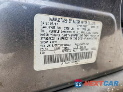 Zdjęcie 13 z 13 samochodu: 2017 INFINITI QX50 BASE VIN:JN1BJ0RP5HM388713 - miniatura