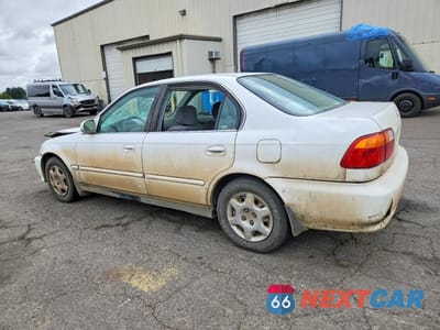 Drugie zdjęcie samochodu z przodu: 1999 HONDA CIVIC EX VIN:1HGEJ8646XL011638 - miniatura