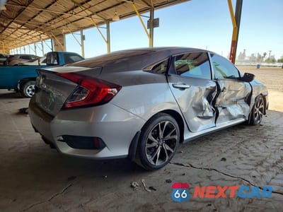 Trzecie zdjęcie samochodu z tyłu: 2020 HONDA CIVIC SPORT VIN:2HGFC2F8XLH573600 - miniatura
