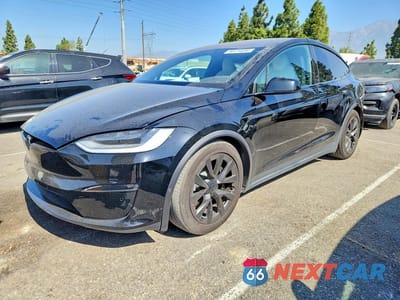 2022 TESLA MODEL X 7SAXCBE52NF361487 - główne zdjęcie licytacji z USA - miniatura