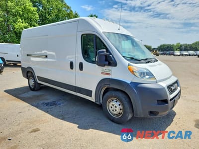 Czwarte zdjęcie samochodu z boku: 2019 RAM PROMASTER 2500 2500 HIGH VIN:3C6TRVDG4KE526978 - miniatura