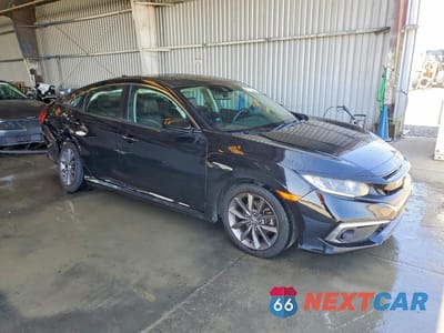 Czwarte zdjęcie samochodu z boku: 2021 HONDA CIVIC EXL VIN:19XFC1F79ME008204 - miniatura