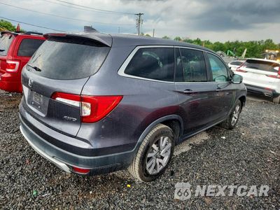 Trzecie zdjęcie samochodu z tyłu: 2020 HONDA PILOT EXL VIN:5FNYF6H50LB033641 - miniatura