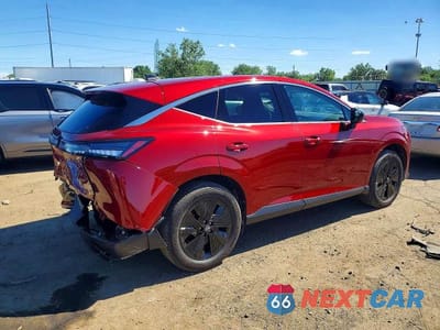 Trzecie zdjęcie samochodu z tyłu: 2025 NISSAN MURANO SV VIN:5N1AZ3BS3SC124285 - miniatura