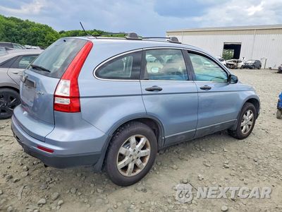 Trzecie zdjęcie samochodu z tyłu: 2010 HONDA CR-V LX VIN:5J6RE4H39AL020126 - miniatura