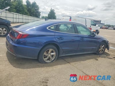Trzecie zdjęcie samochodu z tyłu: 2021 HYUNDAI SONATA SE VIN:5NPEG4JA3MH128256 - miniatura