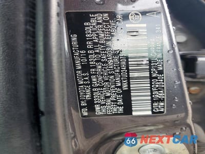 Zdjęcie 12 z 12 samochodu: 2017 TOYOTA YARIS 5-DOOR L FLEET VIN:VNKKTUD34HA075731 - miniatura