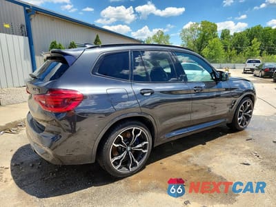 Trzecie zdjęcie samochodu z tyłu: 2020 BMW X3 M COMPETITION VIN:5YMTS0C05LLT10870 - miniatura