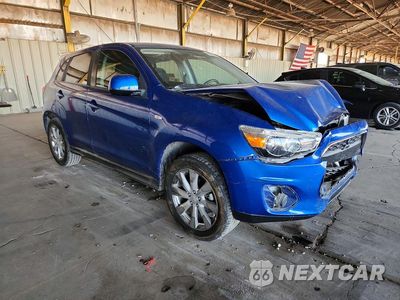 Czwarte zdjęcie samochodu z boku: 2015 MITSUBISHI OUTLANDER SPORT ES VIN:4A4AR3AWXFE050701 - miniatura