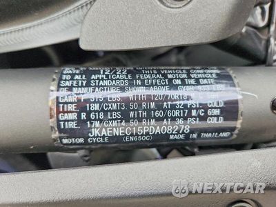 Zdjęcie 9 z 9 samochodu: 2023 KAWASAKI EN650 C VIN:JKAENEC15PDA08278 - miniatura