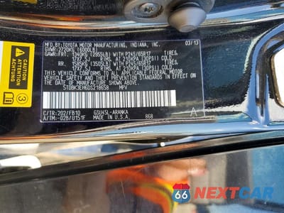 Zdjęcie 13 z 13 samochodu: 2013 TOYOTA HIGHLANDER BASE VIN:5TDBK3EH6DS218658 - miniatura
