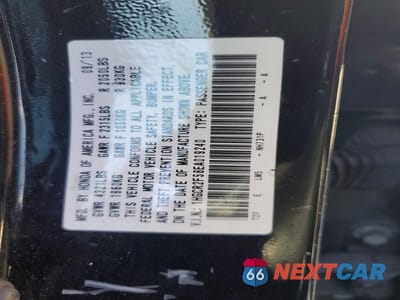 Zdjęcie 13 z 13 samochodu: 2014 HONDA ACCORD SPORT VIN:1HGCR2F58EA019240 - miniatura