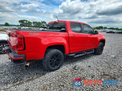 Trzecie zdjęcie samochodu z tyłu: 2018 CHEVROLET COLORADO Z71 VIN:1GCGTDEN8J1142822 - miniatura