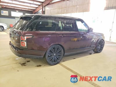 Trzecie zdjęcie samochodu z tyłu: 2019 LAND ROVER RANGE ROVER HSE VIN:SALGS2SV1KA561911 - miniatura