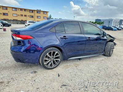 Trzecie zdjęcie samochodu z tyłu: 2022 TOYOTA COROLLA SE VIN:5YFS4MCE3NP120934 - miniatura