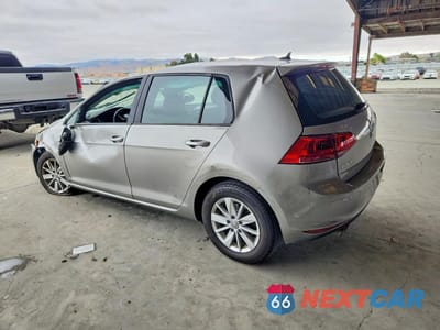 Drugie zdjęcie samochodu z przodu: 2017 VOLKSWAGEN GOLF S VIN:3VW217AU3HM020121 - miniatura