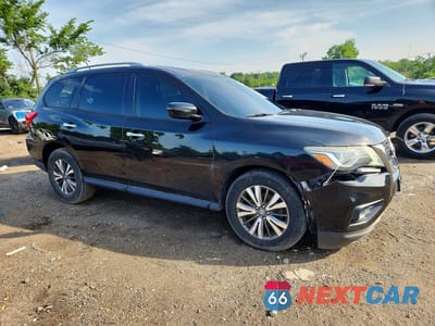 Czwarte zdjęcie samochodu z boku: 2018 NISSAN PATHFINDER SV VIN:5N1DR2MM6JC603241 - miniatura