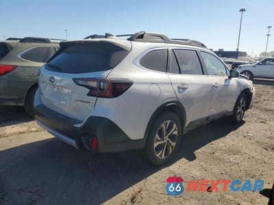 Trzecie zdjęcie samochodu z tyłu: 2020 SUBARU OUTBACK LIMITED VIN:4S4BTANC7L3235759 - miniatura