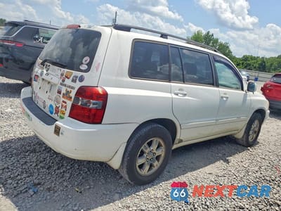Trzecie zdjęcie samochodu z tyłu: 2004 TOYOTA HIGHLANDER BASE VIN:JTEGP21A840029132 - miniatura