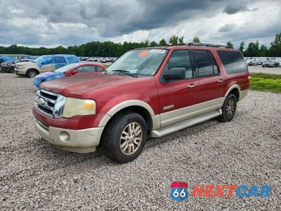2008 FORD EXPEDITION EL EDDIE BAUER 1FMFK17508LA68929 - główne zdjęcie licytacji z USA - miniatura
