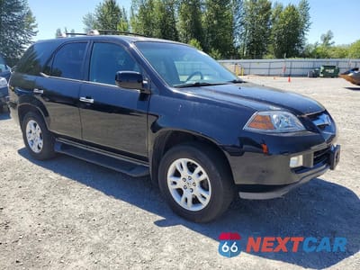 Czwarte zdjęcie samochodu z boku: 2006 ACURA MDX TOURING VIN:2HNYD18766H529224 - miniatura