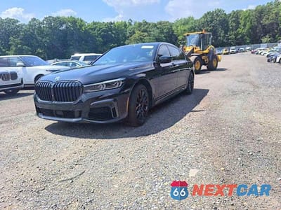 2022 BMW 750 XI WBA7U2C07NCG99224 - główne zdjęcie licytacji z USA - miniatura
