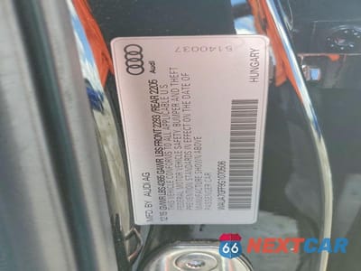Zdjęcie 12 z 12 samochodu: 2016 AUDI A3 PREMIUM VIN:WAUA7GFF9G1070506 - miniatura