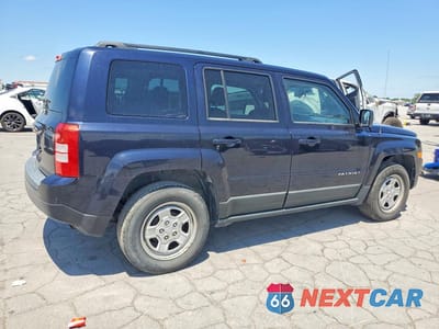 Trzecie zdjęcie samochodu z tyłu: 2011 JEEP PATRIOT SPORT VIN:1J4NT1GA3BD150952 - miniatura