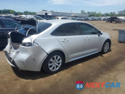 Trzecie zdjęcie samochodu z tyłu: 2021 TOYOTA COROLLA LE VIN:5YFEPMAE1MP178689 - miniatura