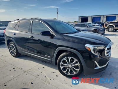 Czwarte zdjęcie samochodu z boku: 2018 GMC TERRAIN SLT VIN:3GKALPEX3JL168766 - miniatura