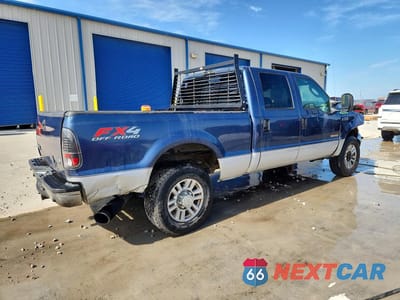 Trzecie zdjęcie samochodu z tyłu: 2004 FORD F250 SUPER DUTY VIN:1FTNW21PX4EA98393 - miniatura