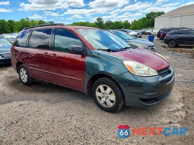 Czwarte zdjęcie samochodu z boku: 2004 TOYOTA SIENNA LE 7 PASSENGER VIN:5TDZA23C34S172449 - miniatura