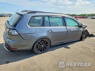 Trzecie zdjęcie samochodu z tyłu: 2019 VOLKSWAGEN GOLF SPORTWAGEN S VIN:3VW217AUXKM512099 - miniatura