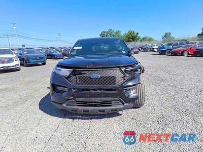 Piąte zdjęcie samochodu w środku: 2020 FORD EXPLORER POLICE INTERCEPTOR VIN:1FM5K8ABXLGA20150 - miniatura