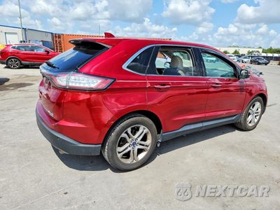Trzecie zdjęcie samochodu z tyłu: 2017 FORD EDGE TITANIUM VIN:2FMPK3K97HBB53146 - miniatura