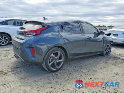 Trzecie zdjęcie samochodu z tyłu: 2020 HYUNDAI VELOSTER 2.0L VIN:KMHTG6AF2LU027241 - miniatura