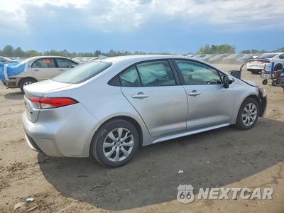 Trzecie zdjęcie samochodu z tyłu: 2022 TOYOTA COROLLA LE VIN:JTDEPMAEXNJ203854 - miniatura