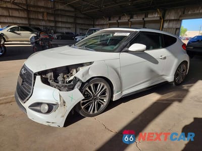 2017 HYUNDAI VELOSTER TURBO KMHTC6AE8HU310320 - główne zdjęcie licytacji z USA - miniatura