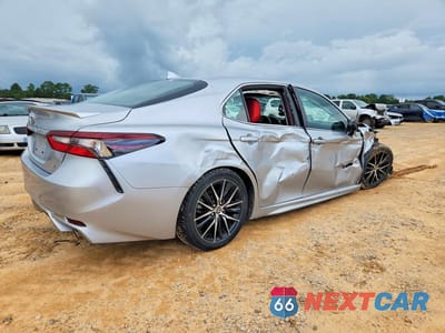 Trzecie zdjęcie samochodu z tyłu: 2023 TOYOTA CAMRY SE VIN:4T1T11AK2PU747176 - miniatura