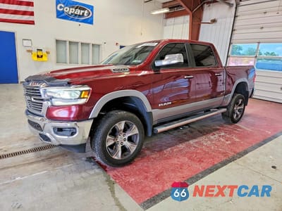 2019 RAM 1500 LARAMIE 1C6SRFJT5KN649607 - główne zdjęcie licytacji z USA - miniatura