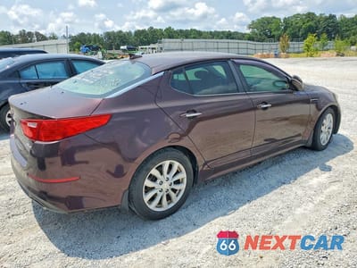 Trzecie zdjęcie samochodu z tyłu: 2015 KIA OPTIMA EX VIN:5XXGN4A75FG445148 - miniatura