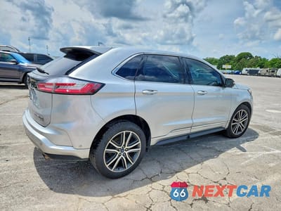 Trzecie zdjęcie samochodu z tyłu: 2019 FORD EDGE TITANIUM VIN:2FMPK3K97KBC06449 - miniatura