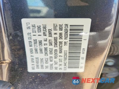 Zdjęcie 12 z 12 samochodu: 2014 ACURA RLX ADVANCE VIN:JH4KC1F96EC004313 - miniatura