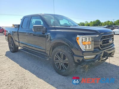 Czwarte zdjęcie samochodu z boku: 2021 FORD F150 SUPER CAB VIN:1FTEX1EP8MFA67526 - miniatura
