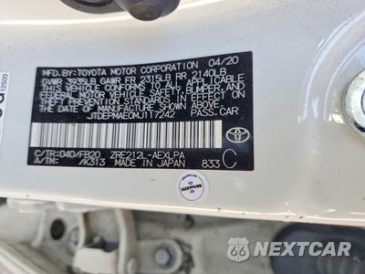Zdjęcie 13 z 13 samochodu: 2021 TOYOTA COROLLA LE VIN:JTDEPMAE0MJ117242 - miniatura