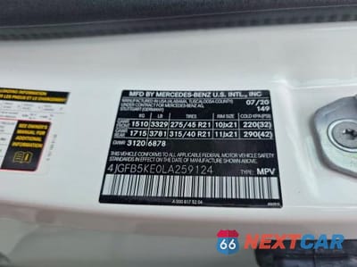 Zdjęcie 10 z 11 samochodu: 2020 MERCEDES-BENZ GLE 450 4MATIC VIN:4JGFB5KE0LA259124 - miniatura