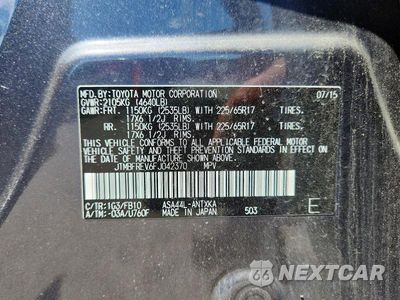 Zdjęcie 14 z 14 samochodu: 2015 TOYOTA RAV4 LE VIN:JTMBFREV6FJ042370 - miniatura