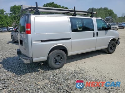 Trzecie zdjęcie samochodu z tyłu: 2015 GMC SAVANA G2500 VIN:1GTW7FCG6F1273951 - miniatura