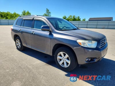 Czwarte zdjęcie samochodu z boku: 2010 TOYOTA HIGHLANDER SE VIN:5TDJK3EH2AS022658 - miniatura