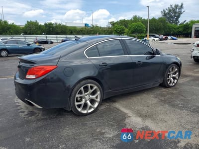 Trzecie zdjęcie samochodu z tyłu: 2012 BUICK REGAL GS VIN:2G4GV5GV0C9197739 - miniatura